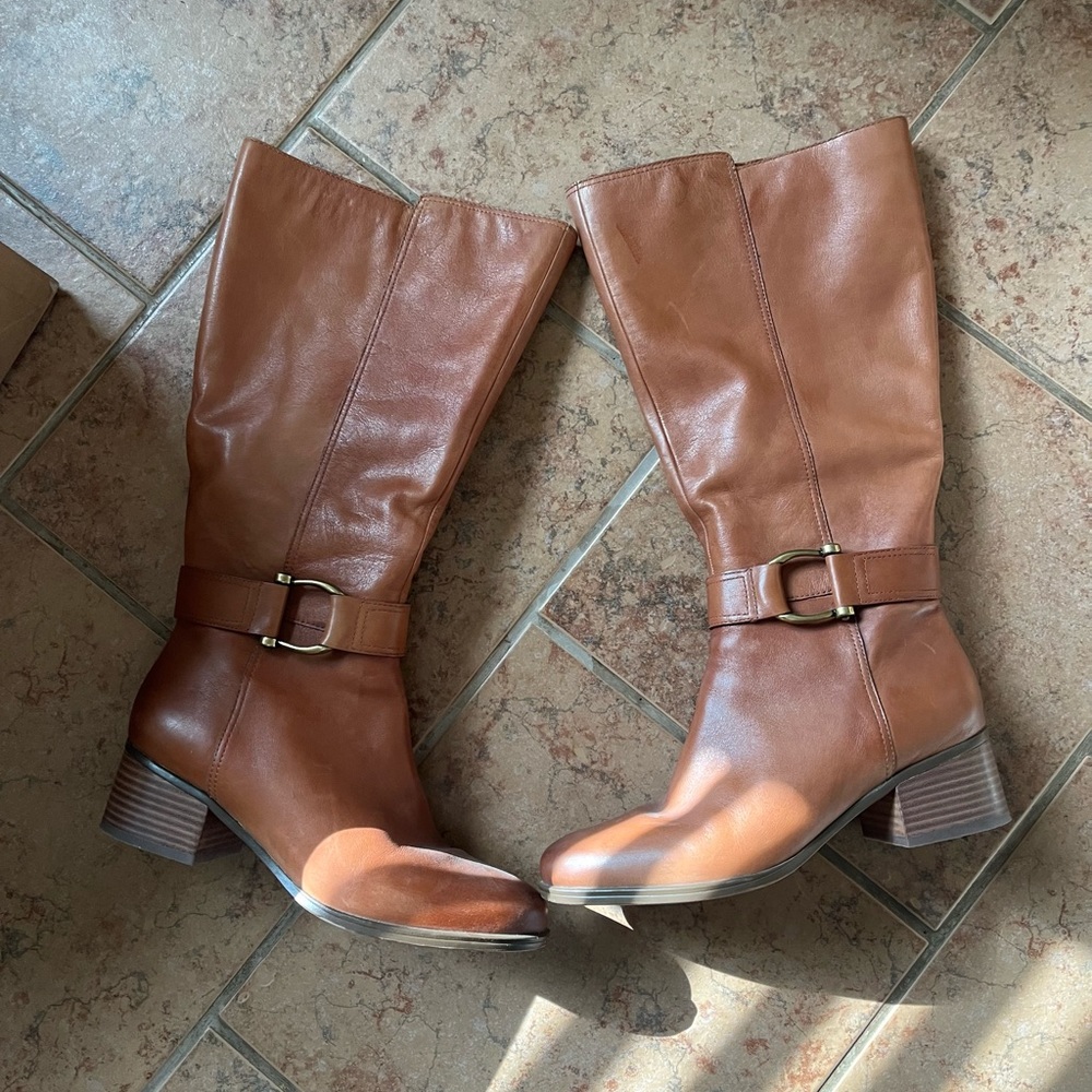 Naturalizer Daelynn Tall Boot Wide Calf 8.5